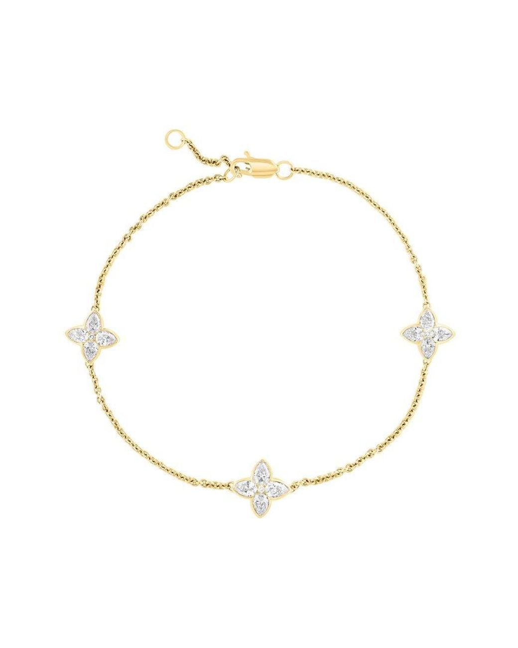 Effy Fine Jewelry Metallic 14K 1.01 Ct. Tw. Lab-Grown Diamond Bracelet