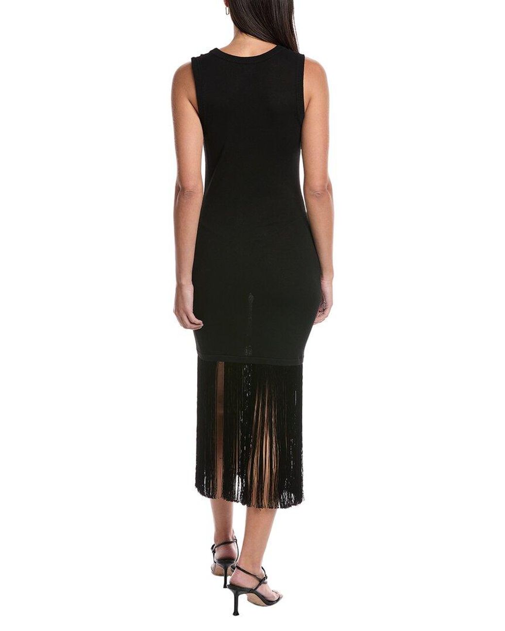 Marella Black Fiver Knitted Dress
