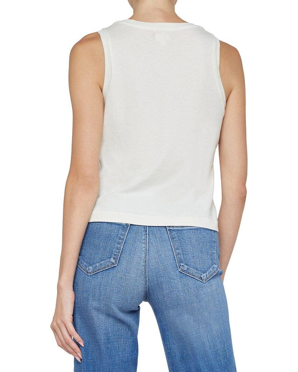L'Agence Blue Mikaela Top