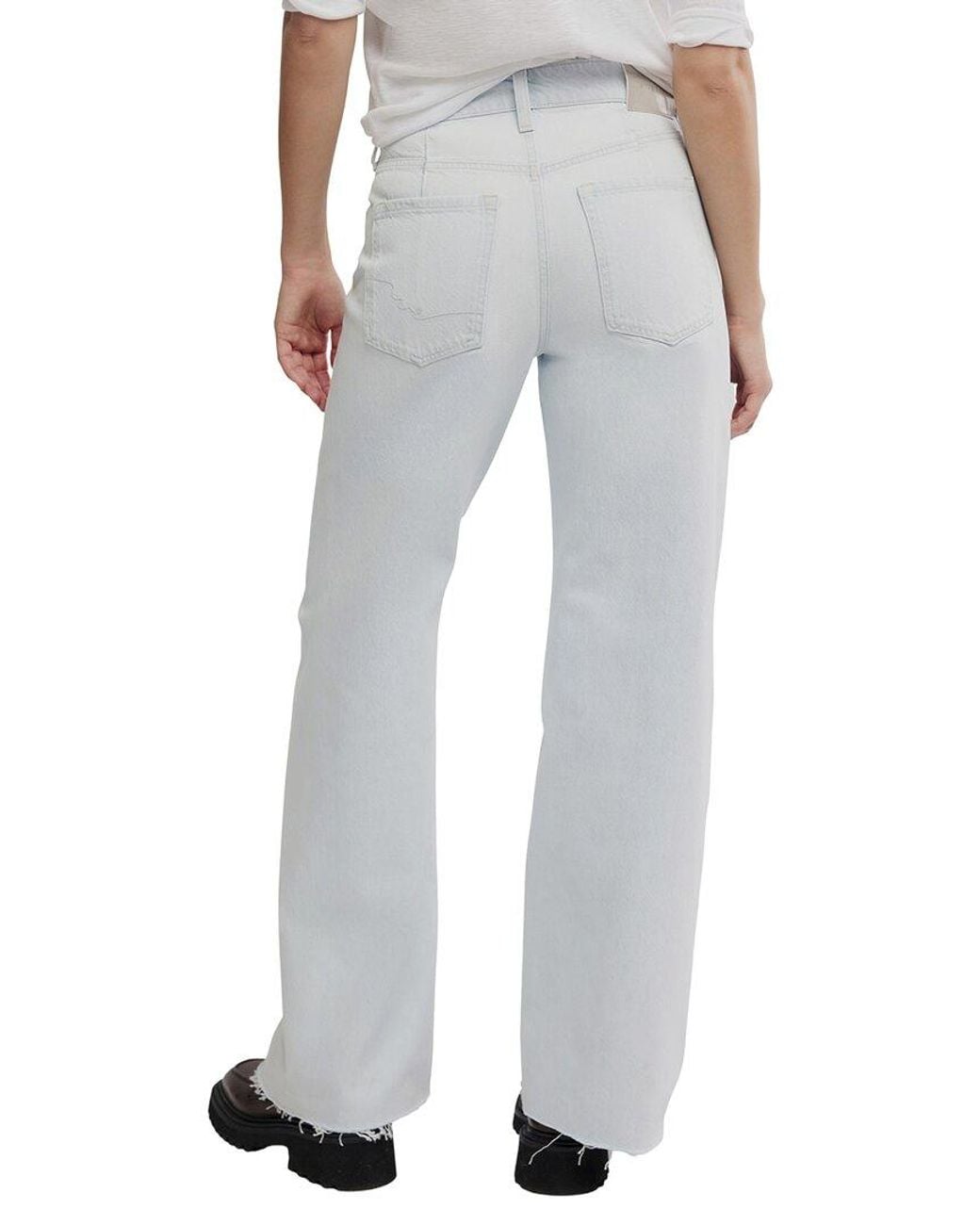 Free People Gray Alter Ego Boyfriend Jean