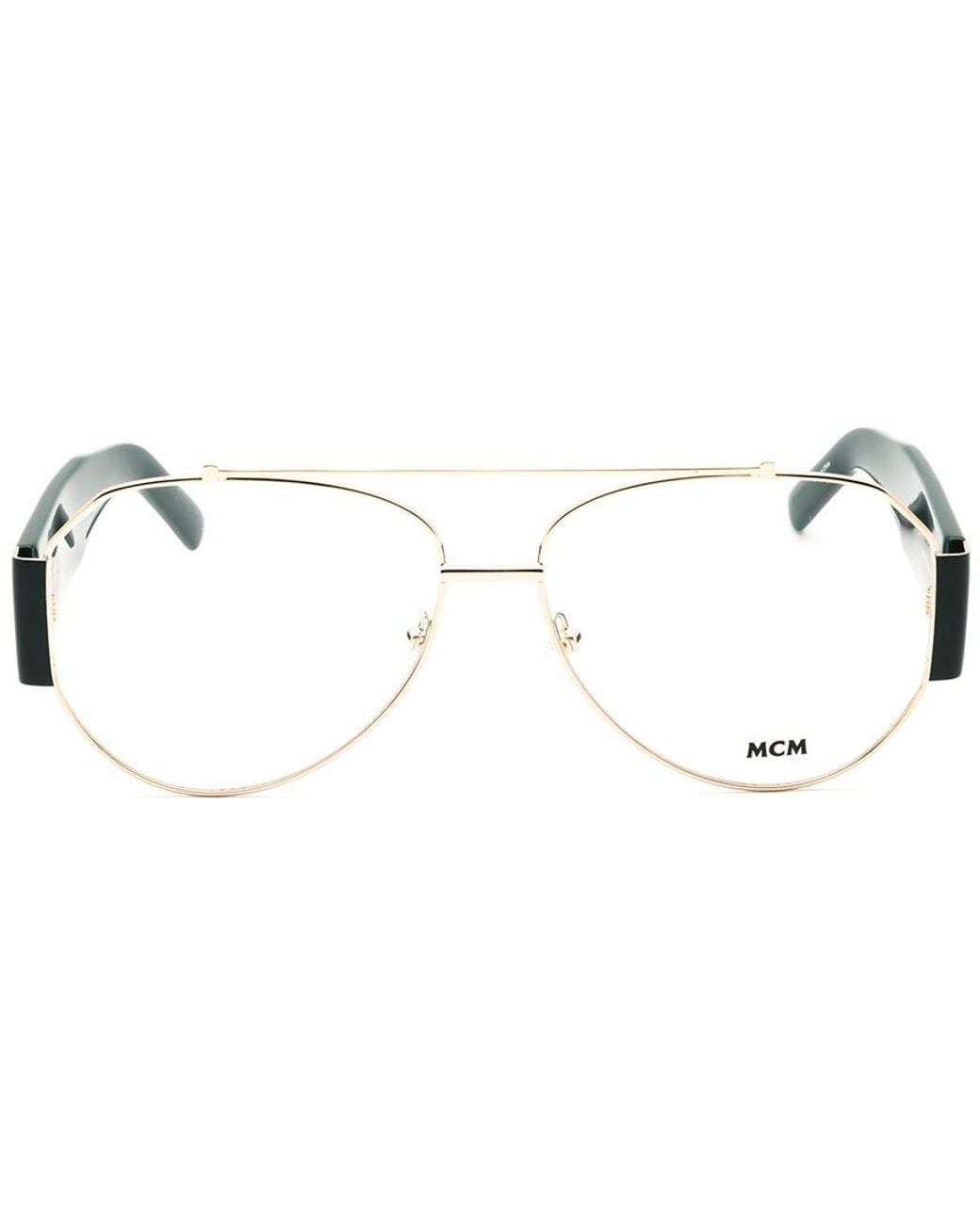 MCM Blue 58Mm Optical Frames for men