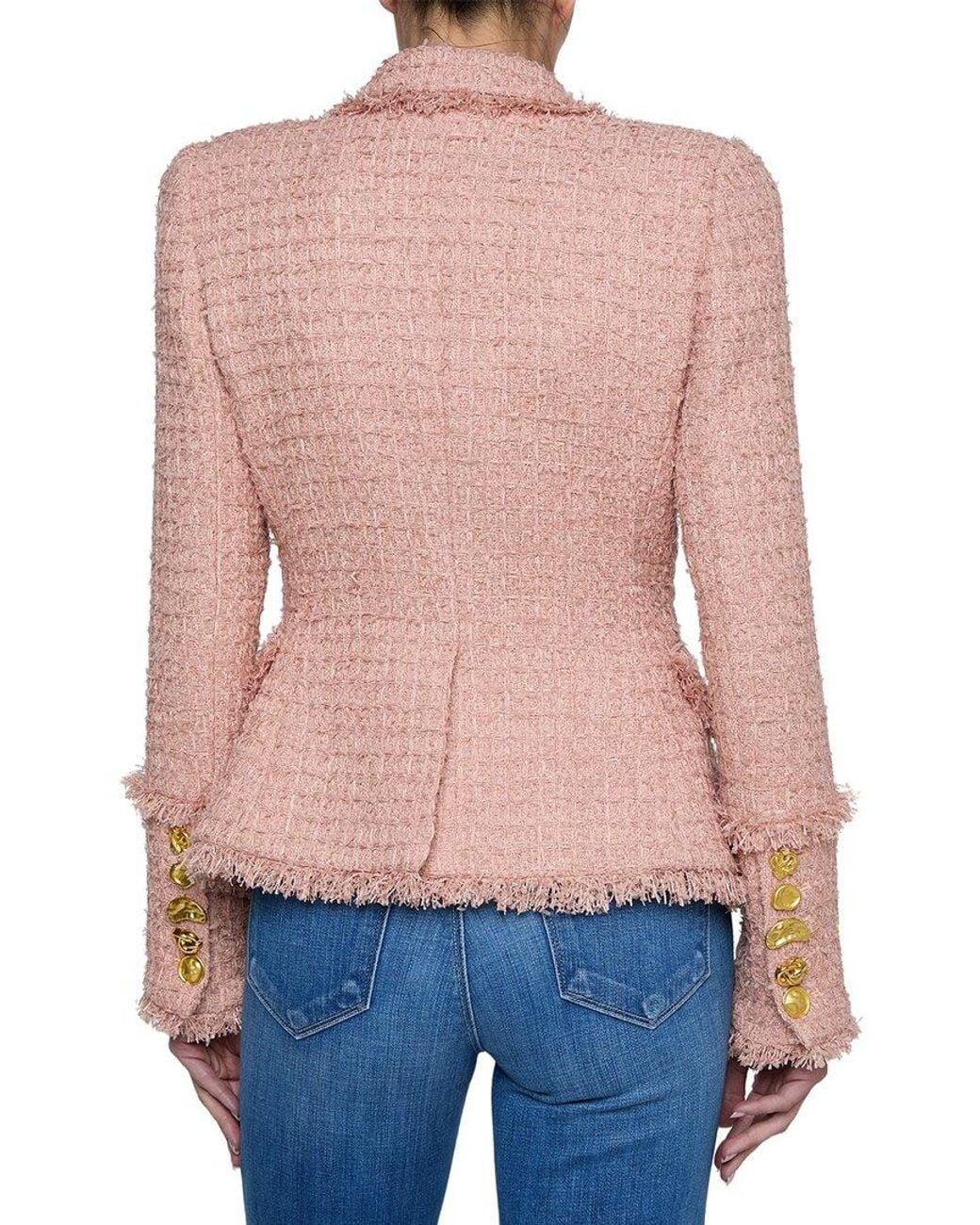 L'Agence Pink Kaisley Blazer