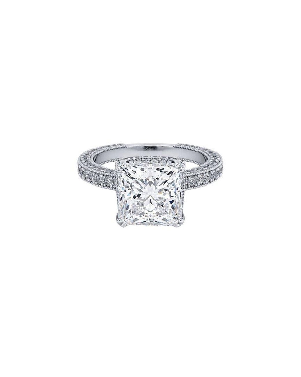 Lab Grown Diamonds White 14K 3.00 Ct. Tw. Lab-Grown Diamond Ring