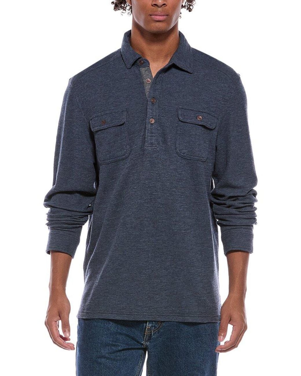 Tommy Bahama Blue Penn Cove Polo Shirt for men