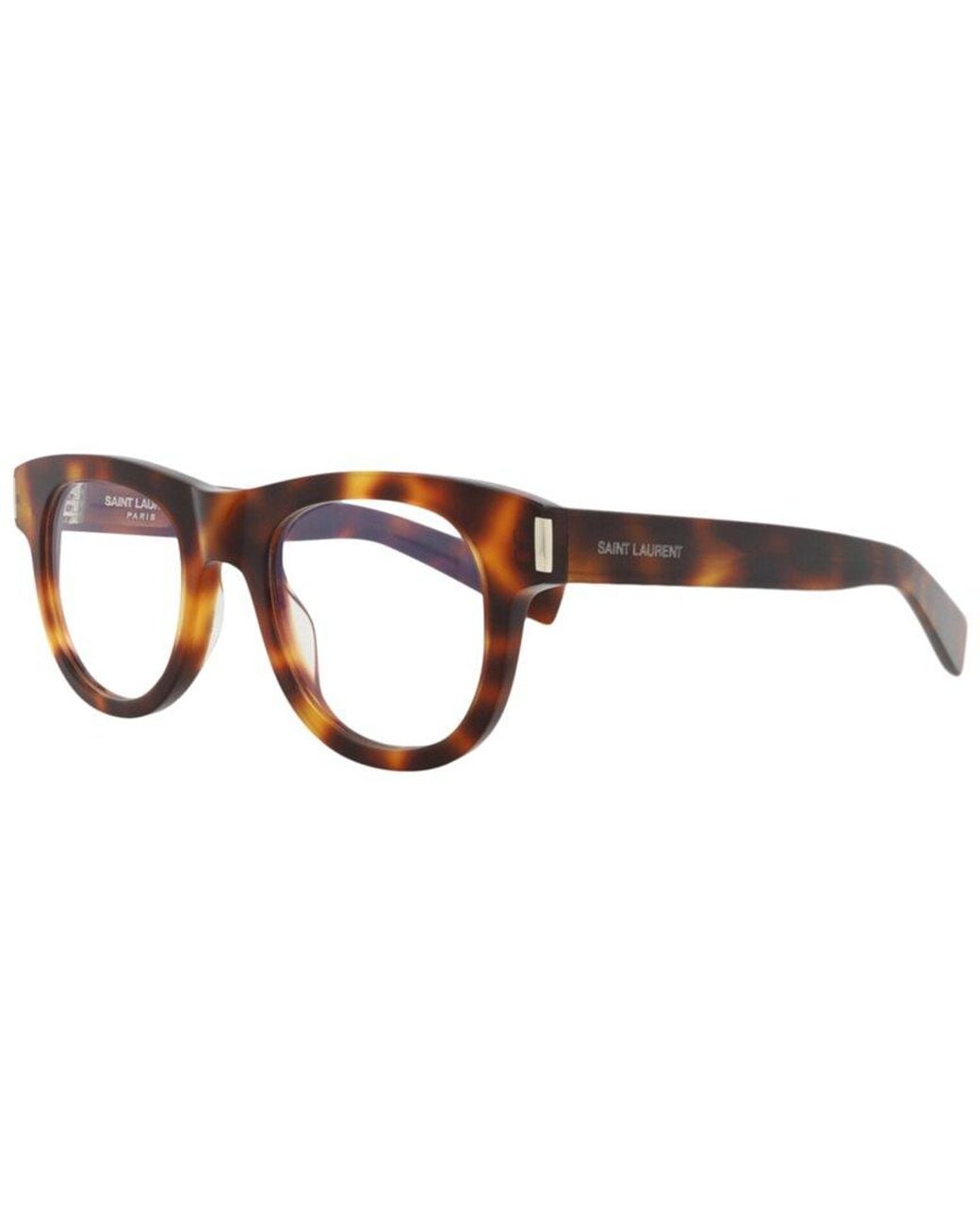 Saint Laurent Brown 49Mm Optical Frames