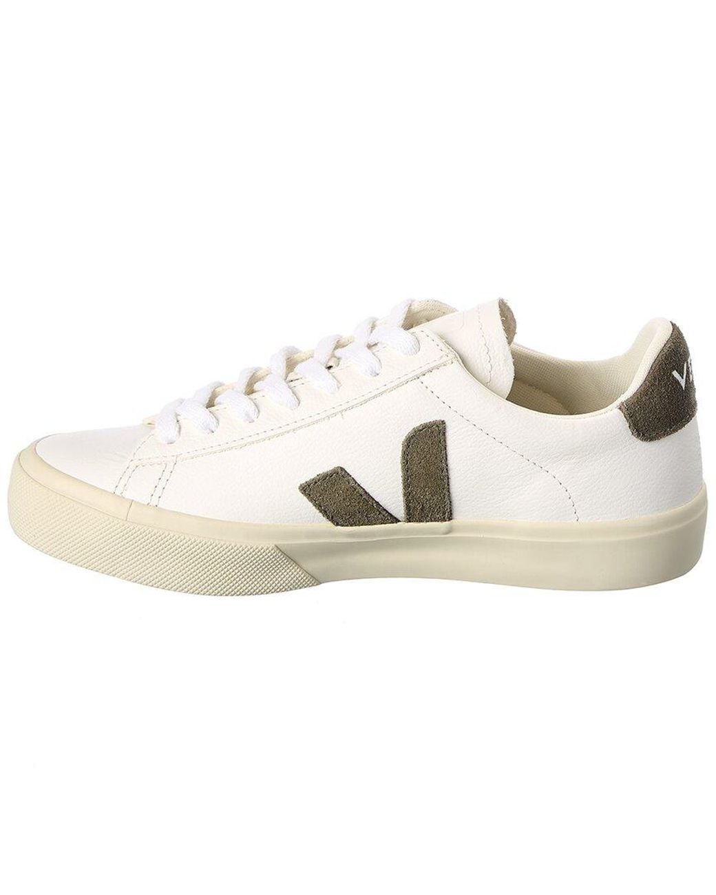 Veja Campo Chromefree Leather Extra White Khaki
