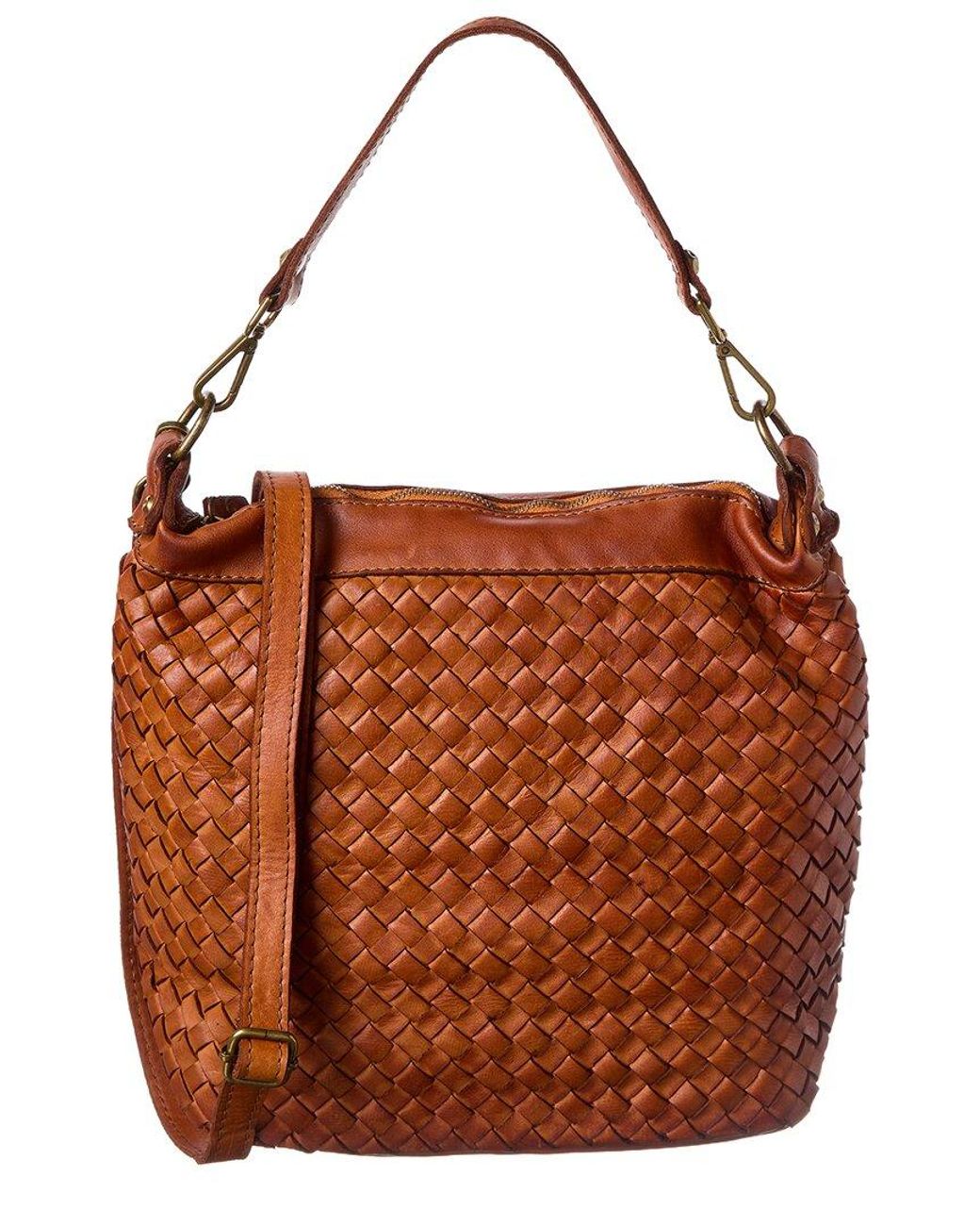Isabella Rossetti Brown Isolde Leather Handbag
