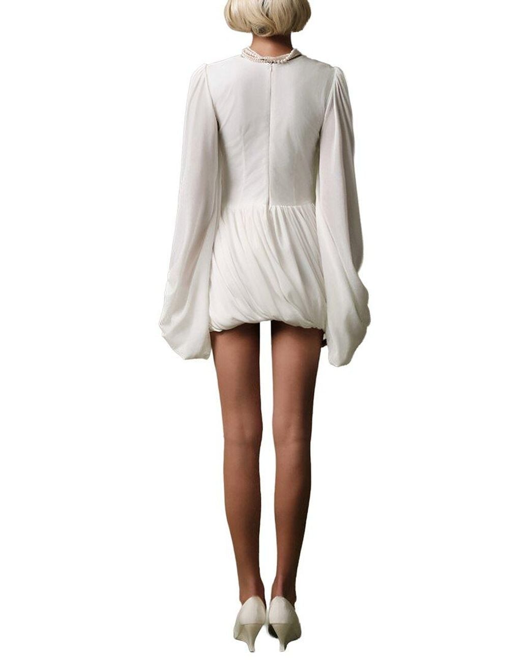 LOEY White Mini Dress