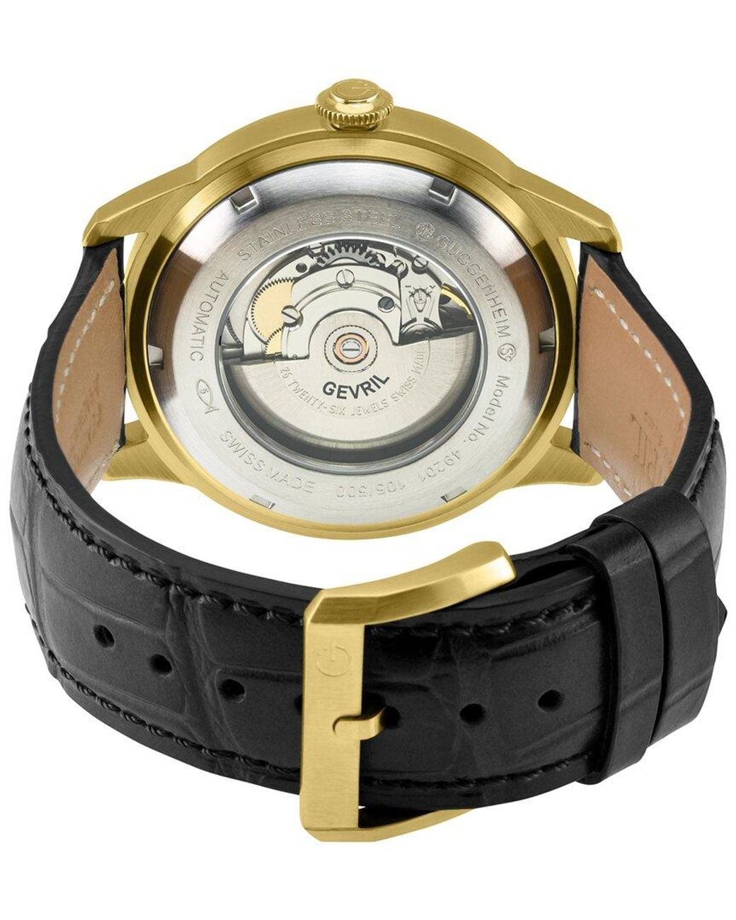 Gevril Gray Guggenheim Watch for men