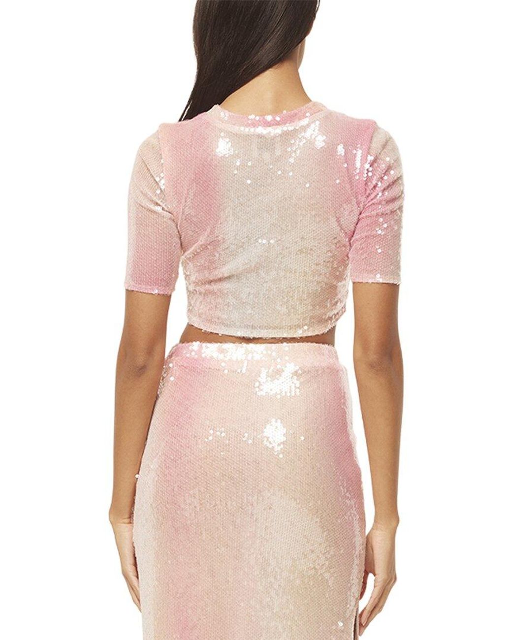MISA Los Angles Pink Love Top