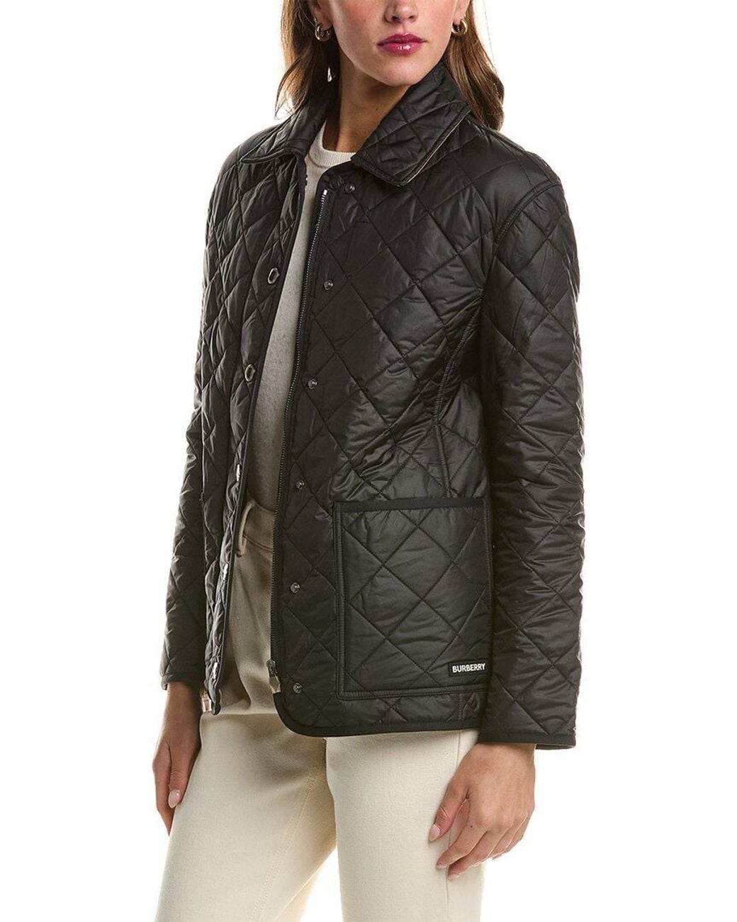 Burberry Black Quilted Jacket
