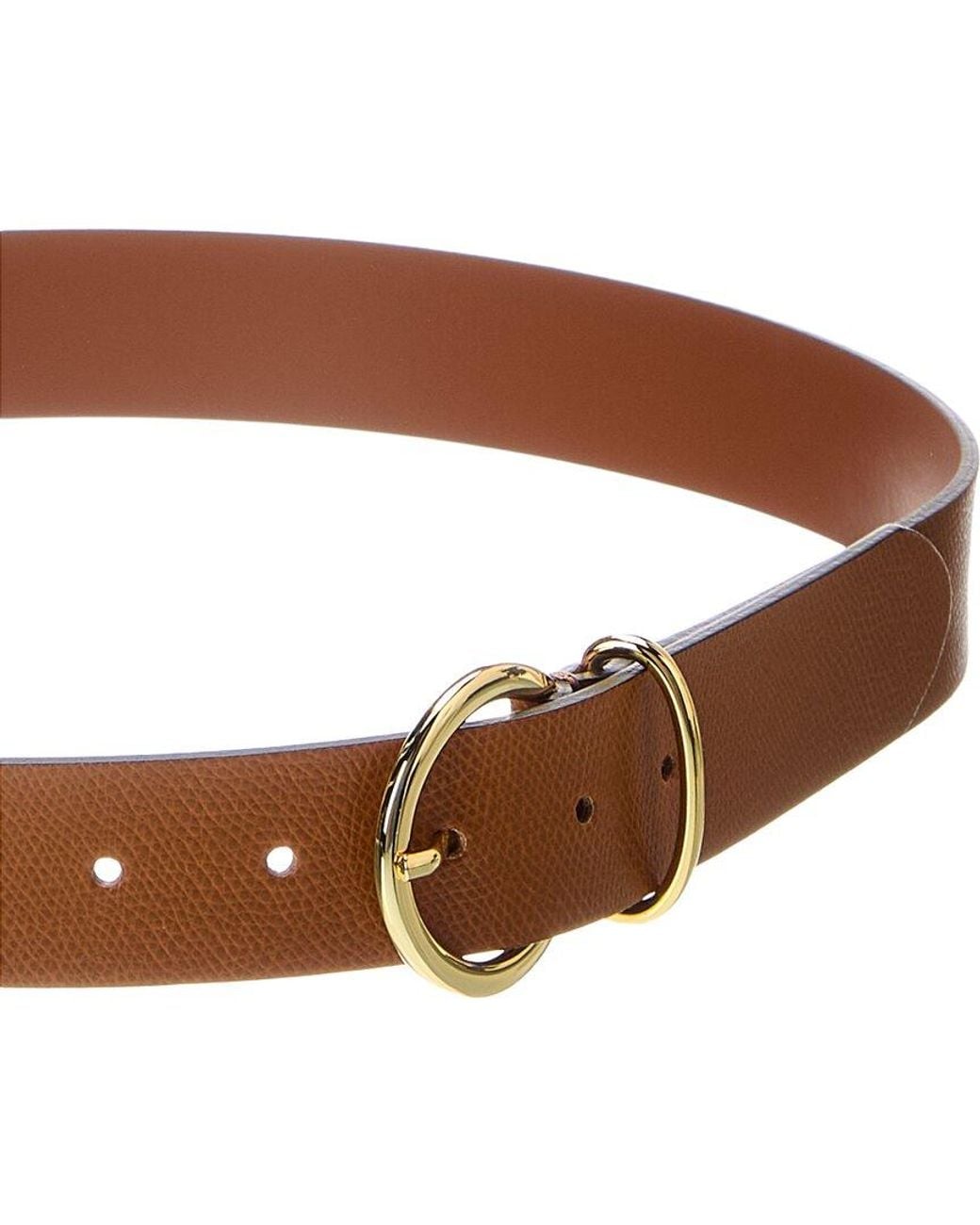Bruno Magli Brown Daniela Leather Belt
