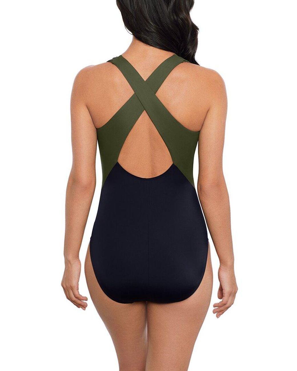 Magicsuitr Blue Juxtapose Halle One-Piece