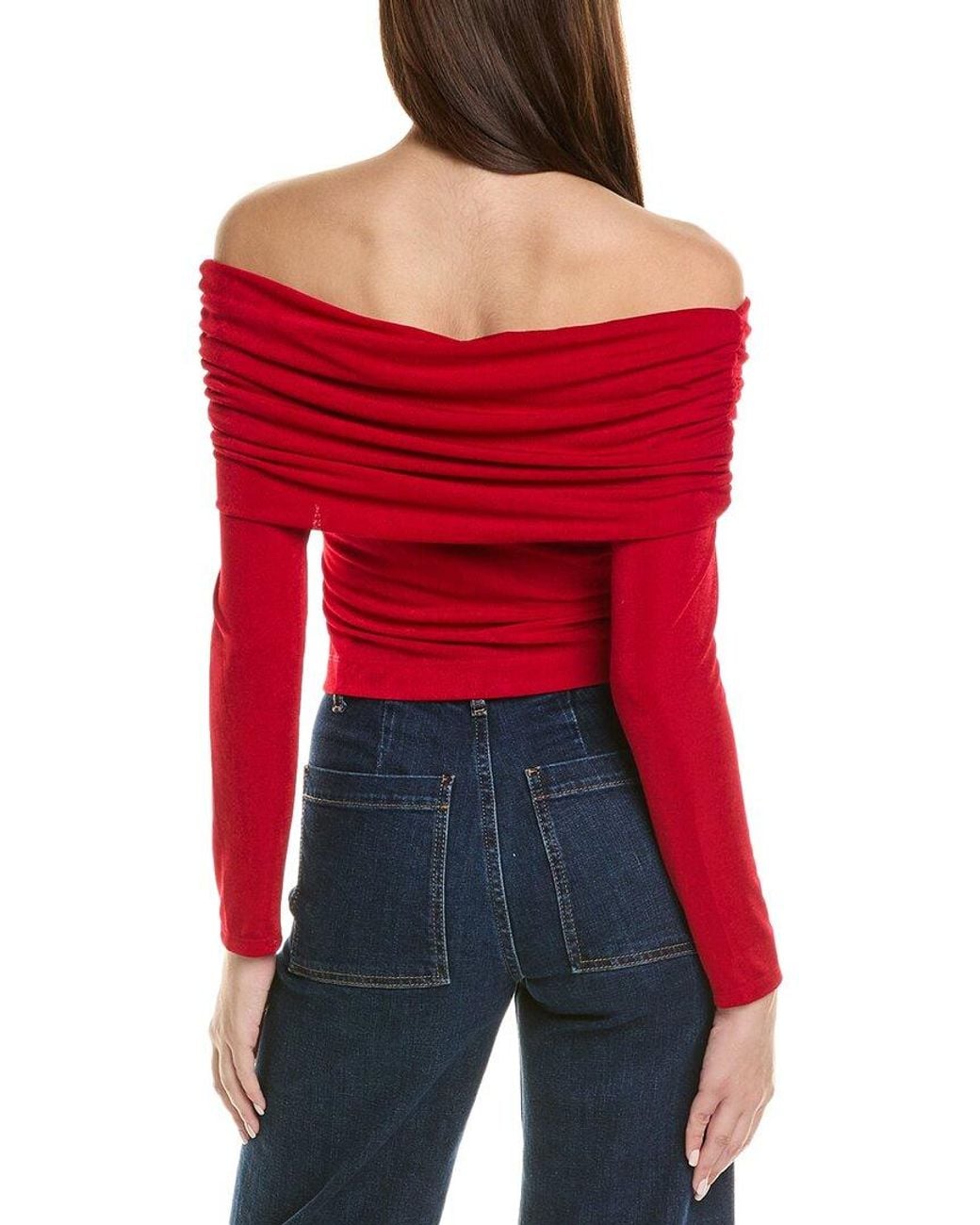 Alexia Admor Red Hannah Sweater
