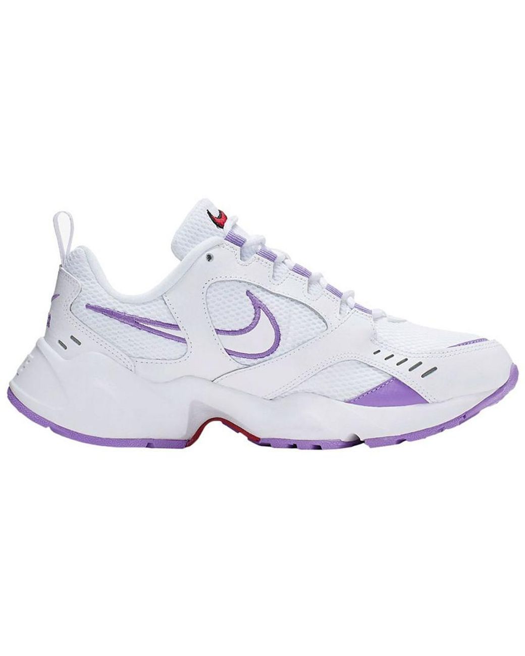 Nike Leather White And Lilac Air Heights Trainers | Lyst Australia