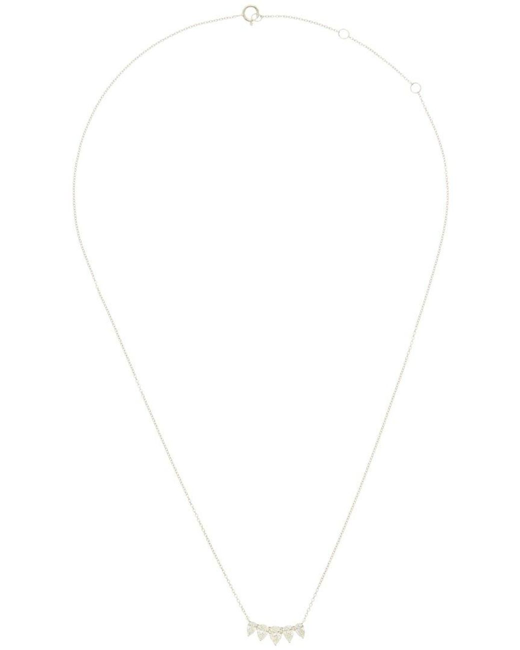 By Adina Eden White 14K 0.80 Ct. Tw. Lab-Grown Diamond Necklace