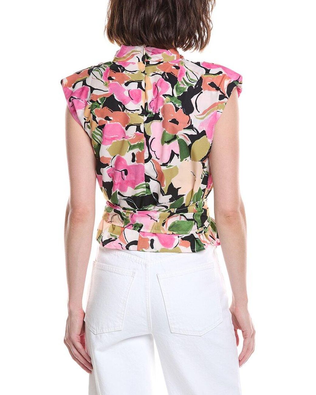 To My Lovers White Printed Top