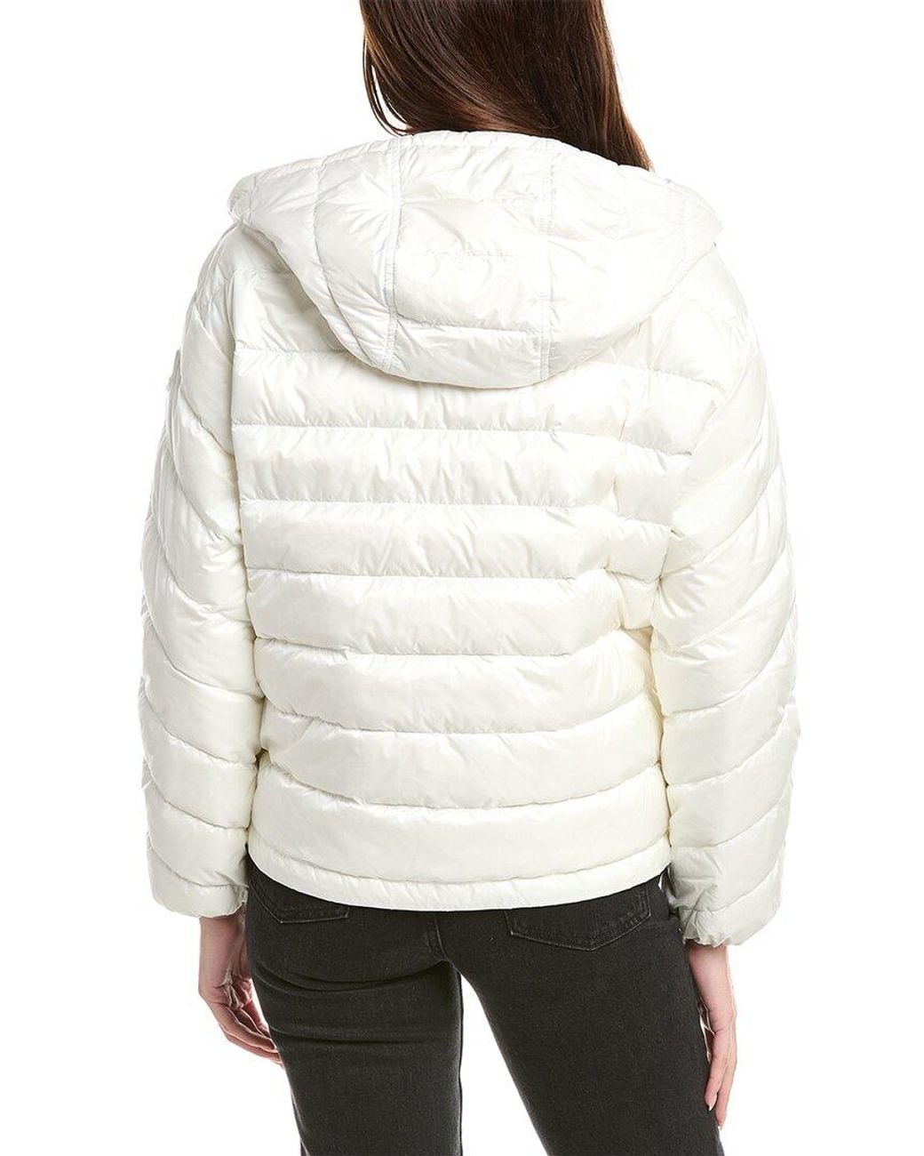 Moncler White Delfo Jacket