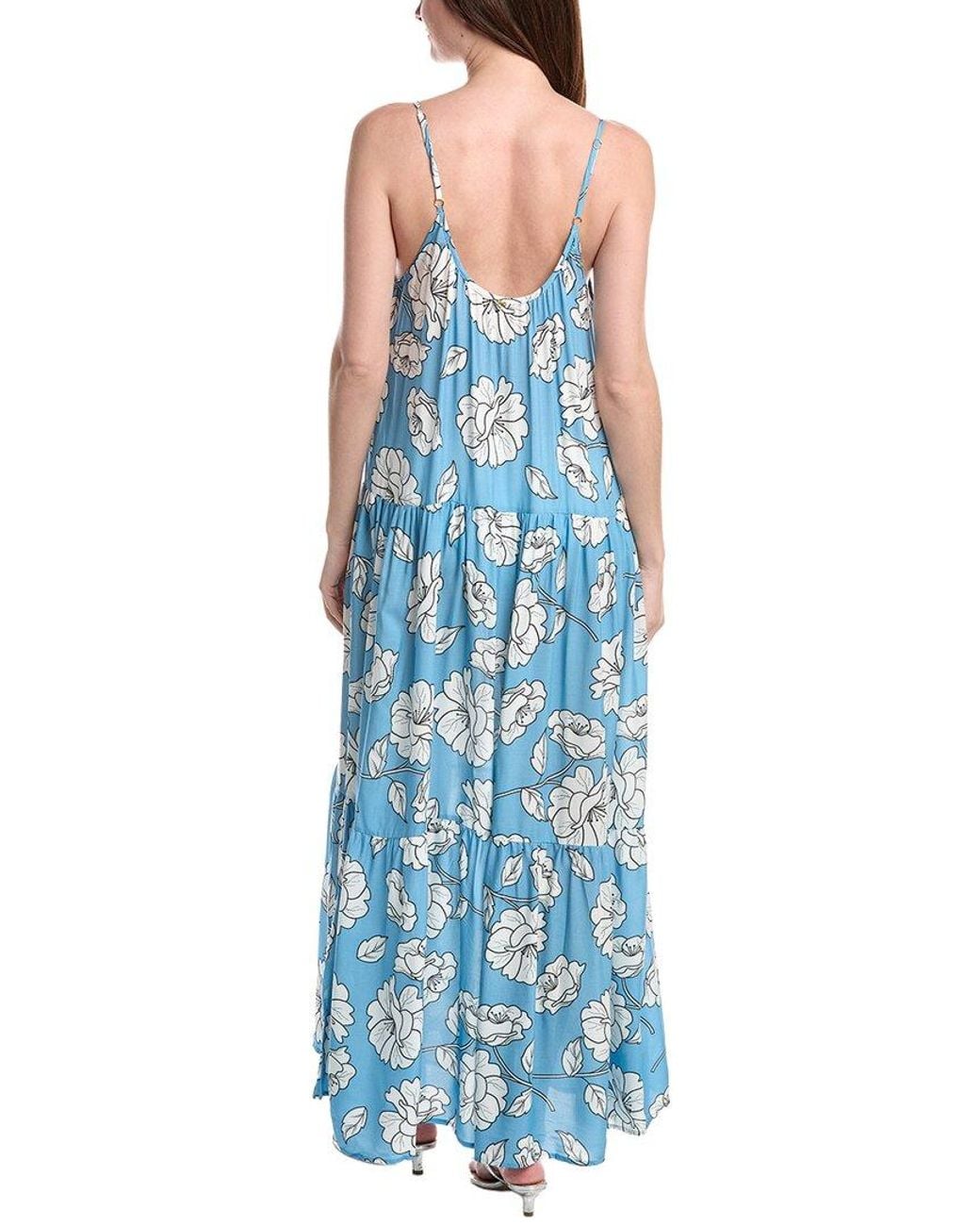 PQ Swim Blue Aaron Long Dress