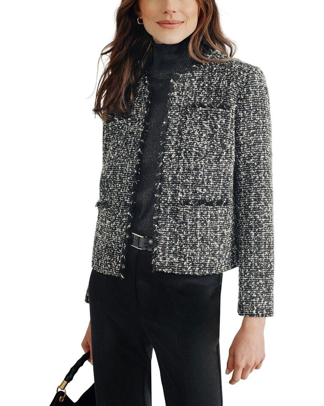 J.McLaughlin Black Martha Jacket