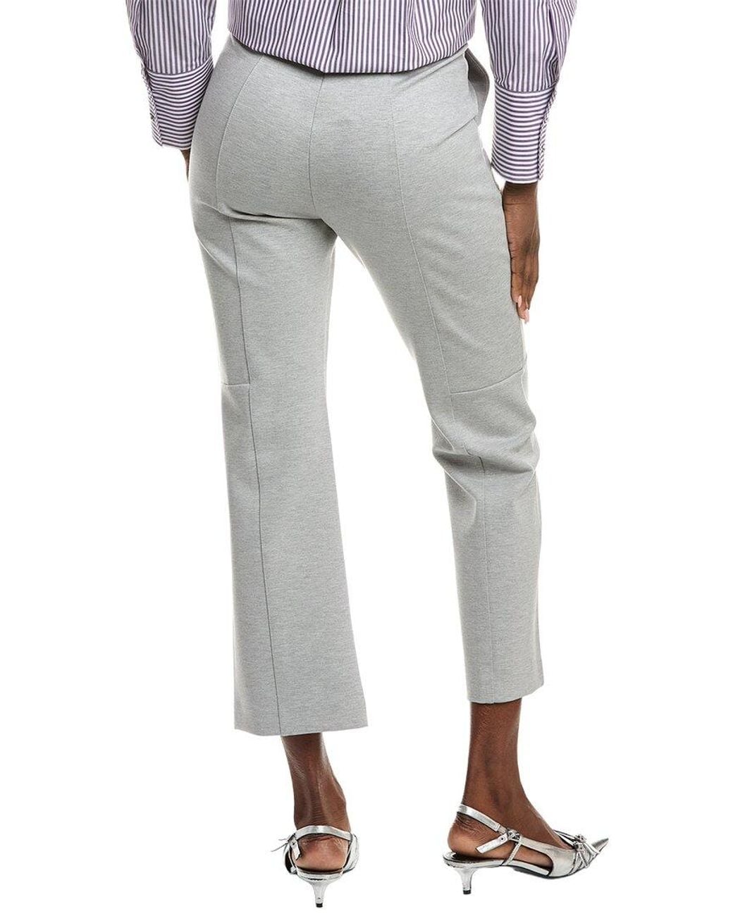 Max Mara Gray Burano Stretch Pant