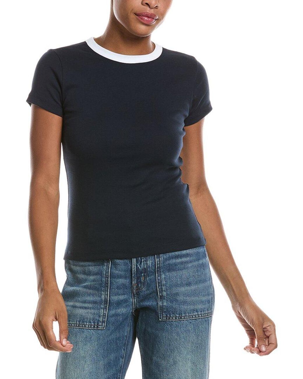 Madewell Black The 90's Crewneck T-Shirt