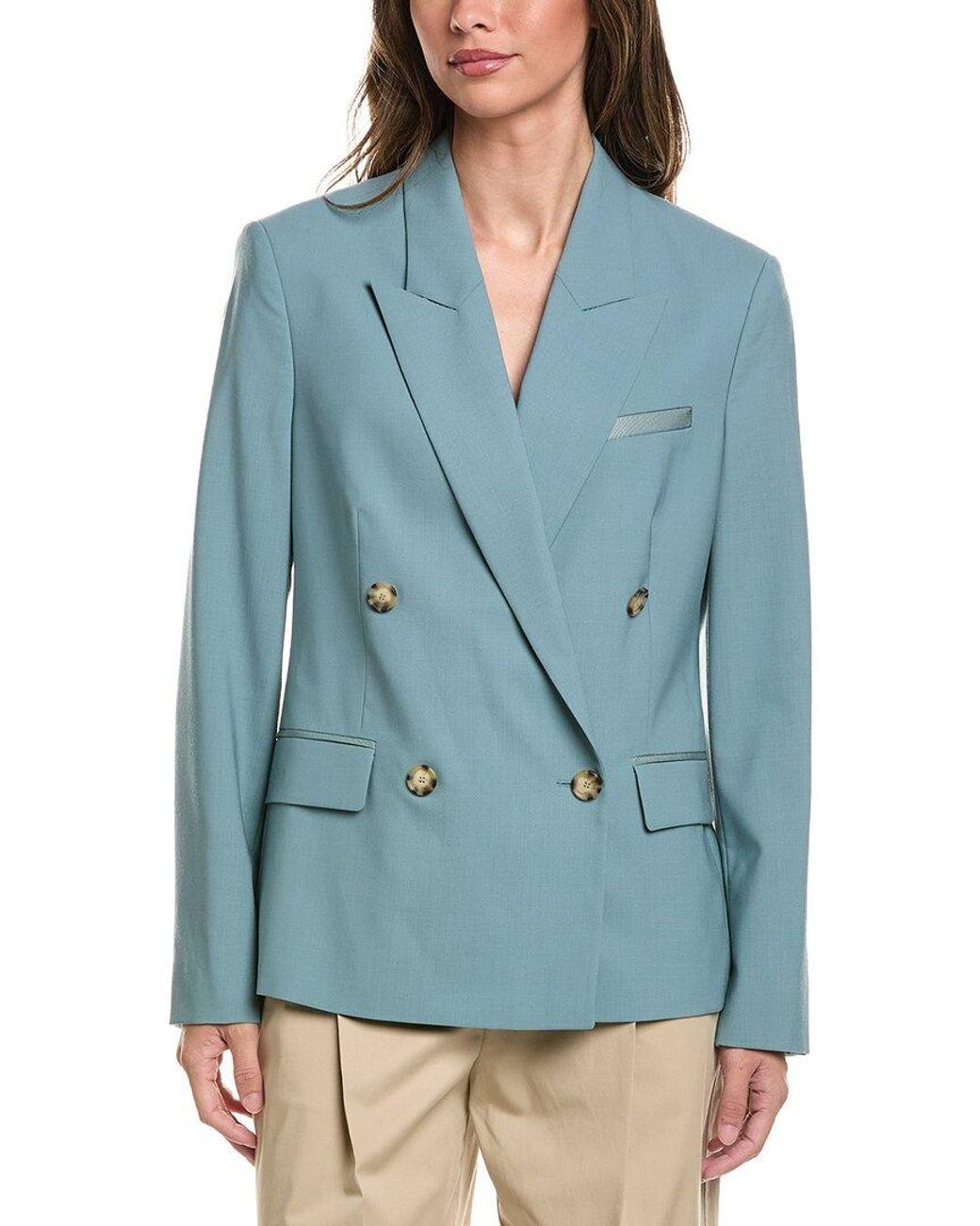 Boss Blue Jaleto Wool Jacket