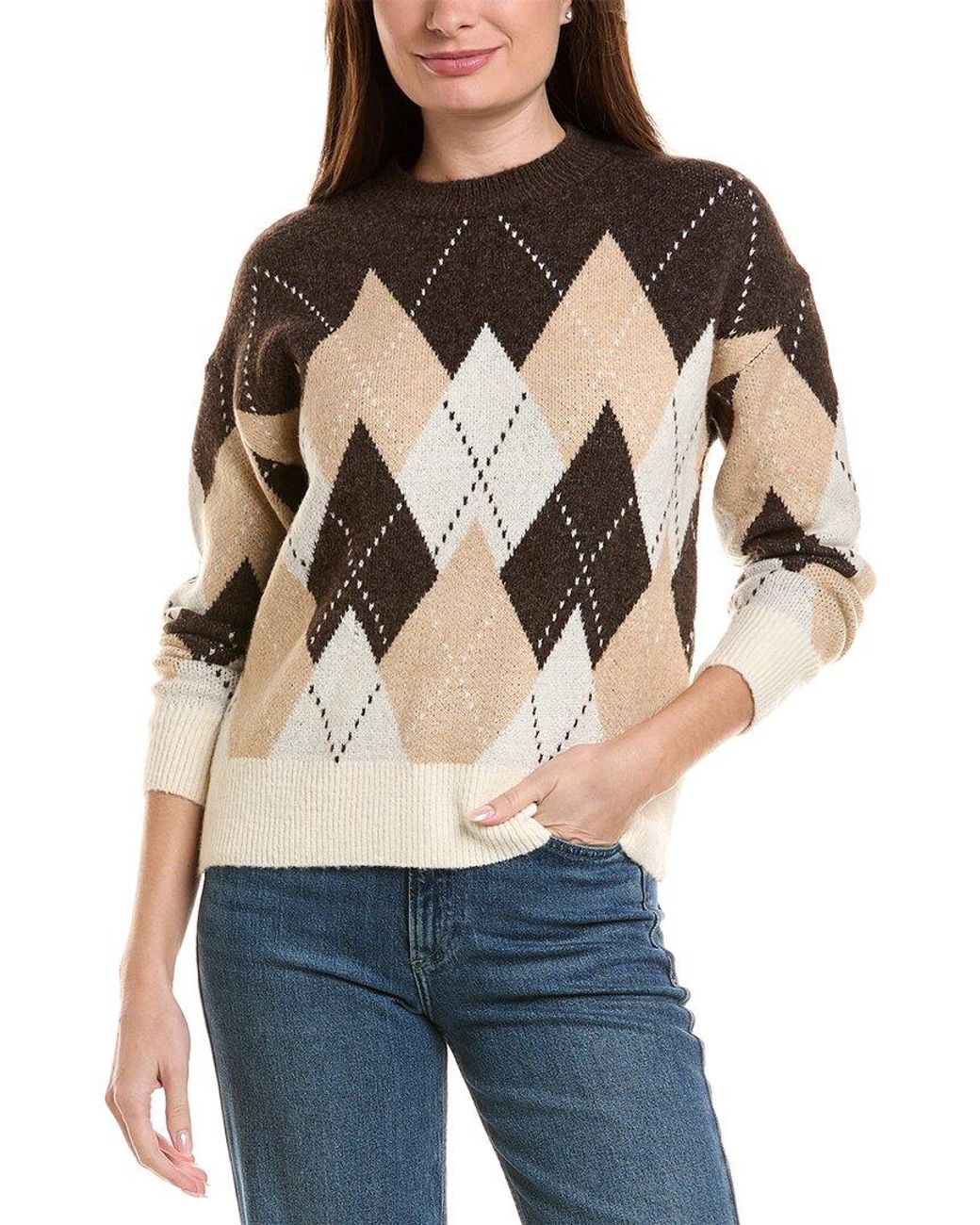 ANNA KAY Blue Naeomie Wool-Blend Sweater