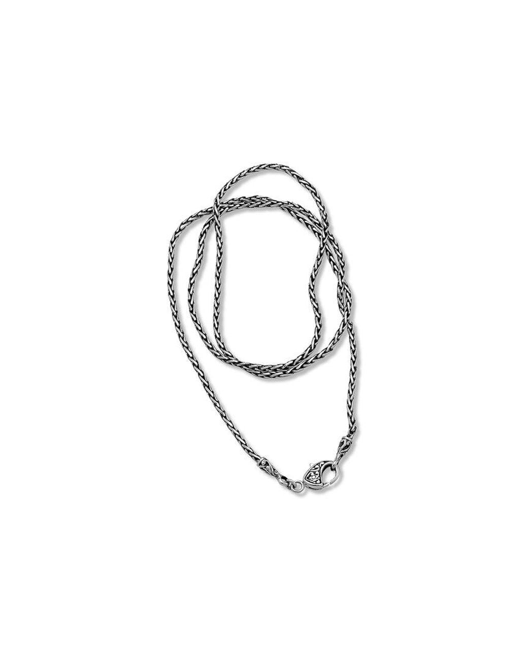 Samuel B. White Silver Wheat Chain Necklace
