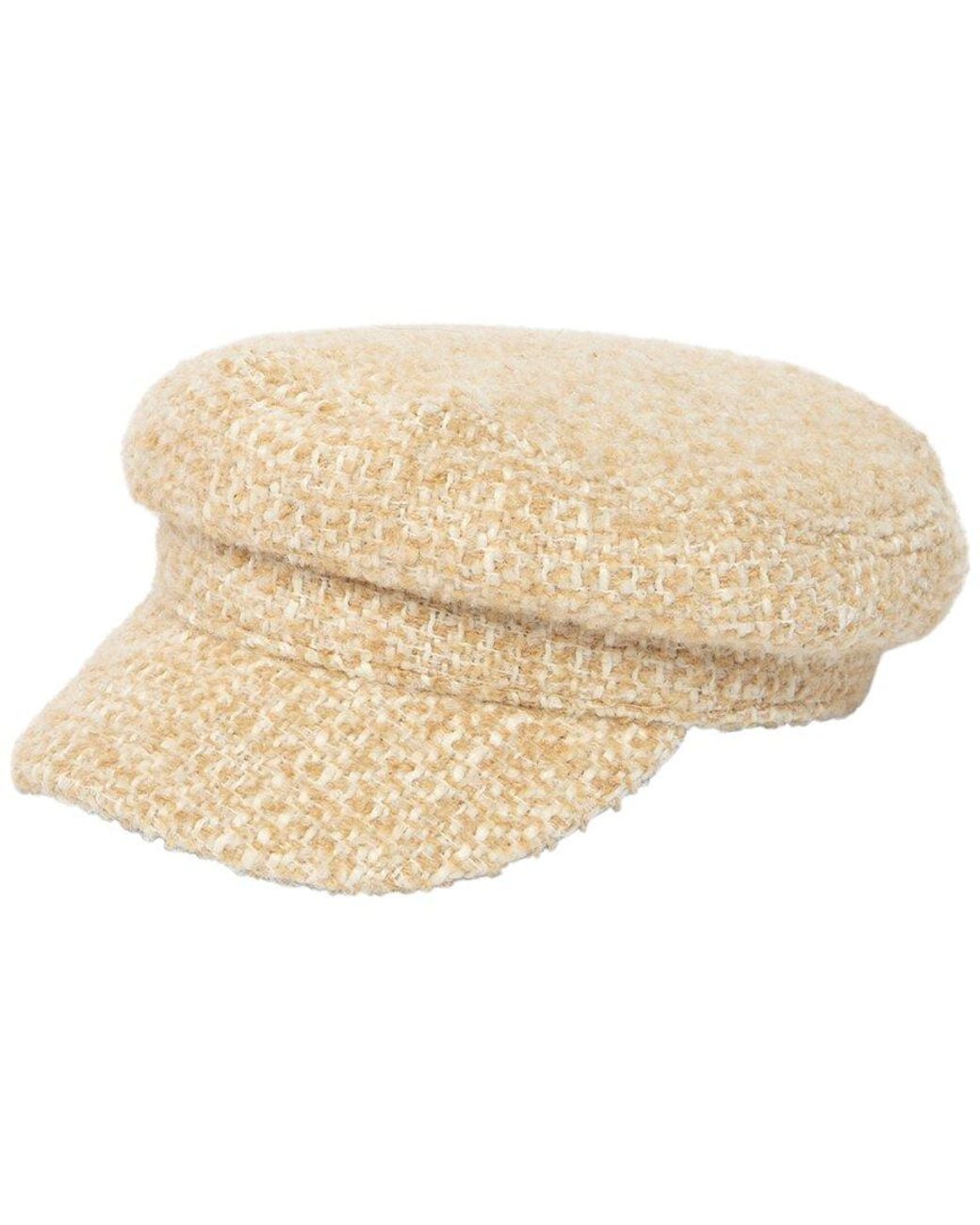 San Diego Hat Natural Nine To Five Wool-Blend Hat
