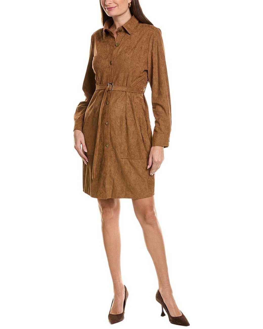 IPPONELLI Brown Shirtdress