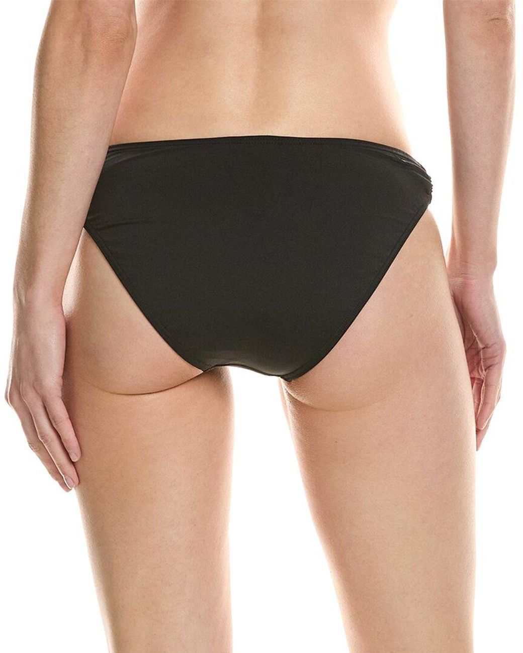 Carmen Marc Valvo Black Bikini Bottom
