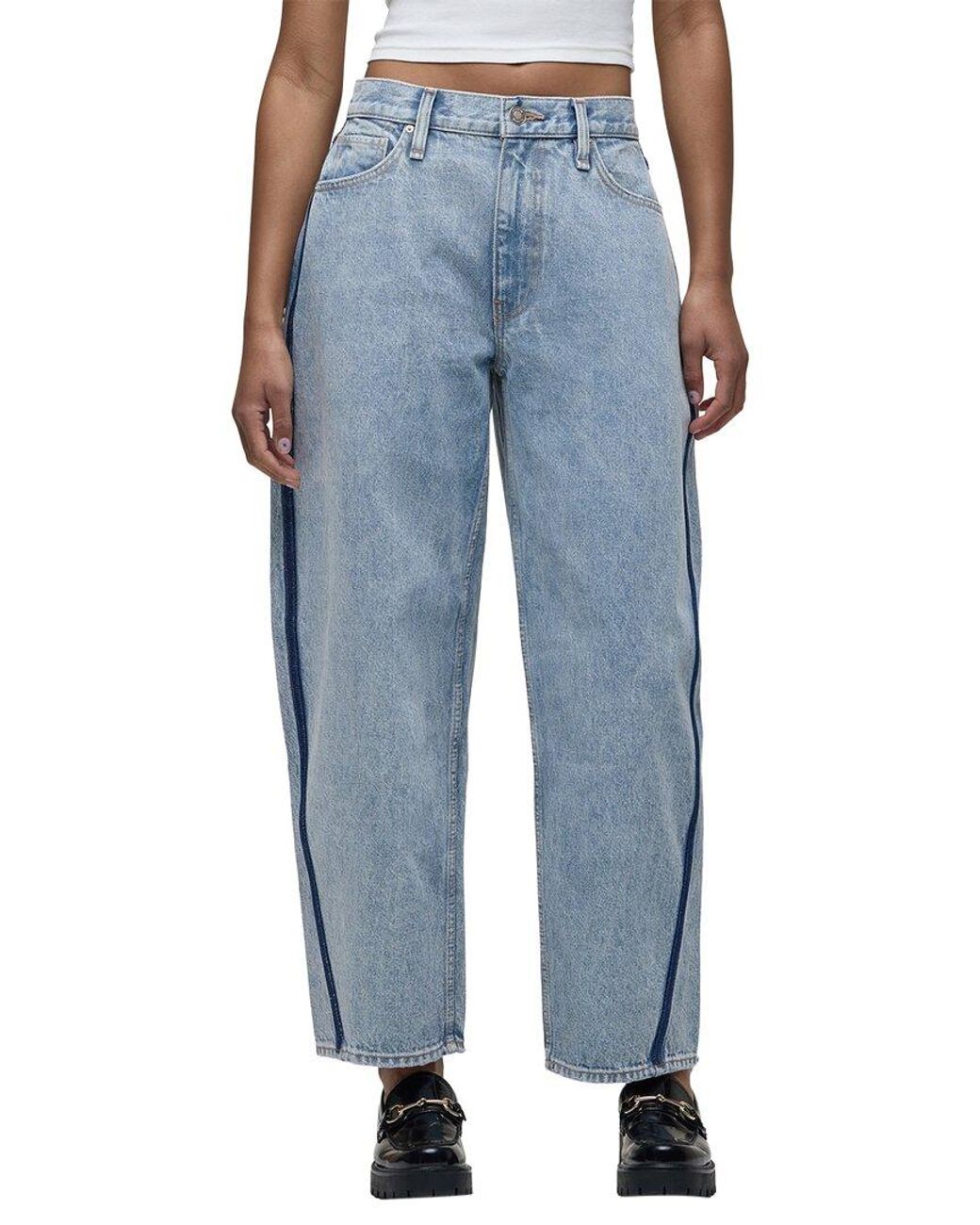 Hudson Blue Courtney Mid-Rise Baby Barrel Jean