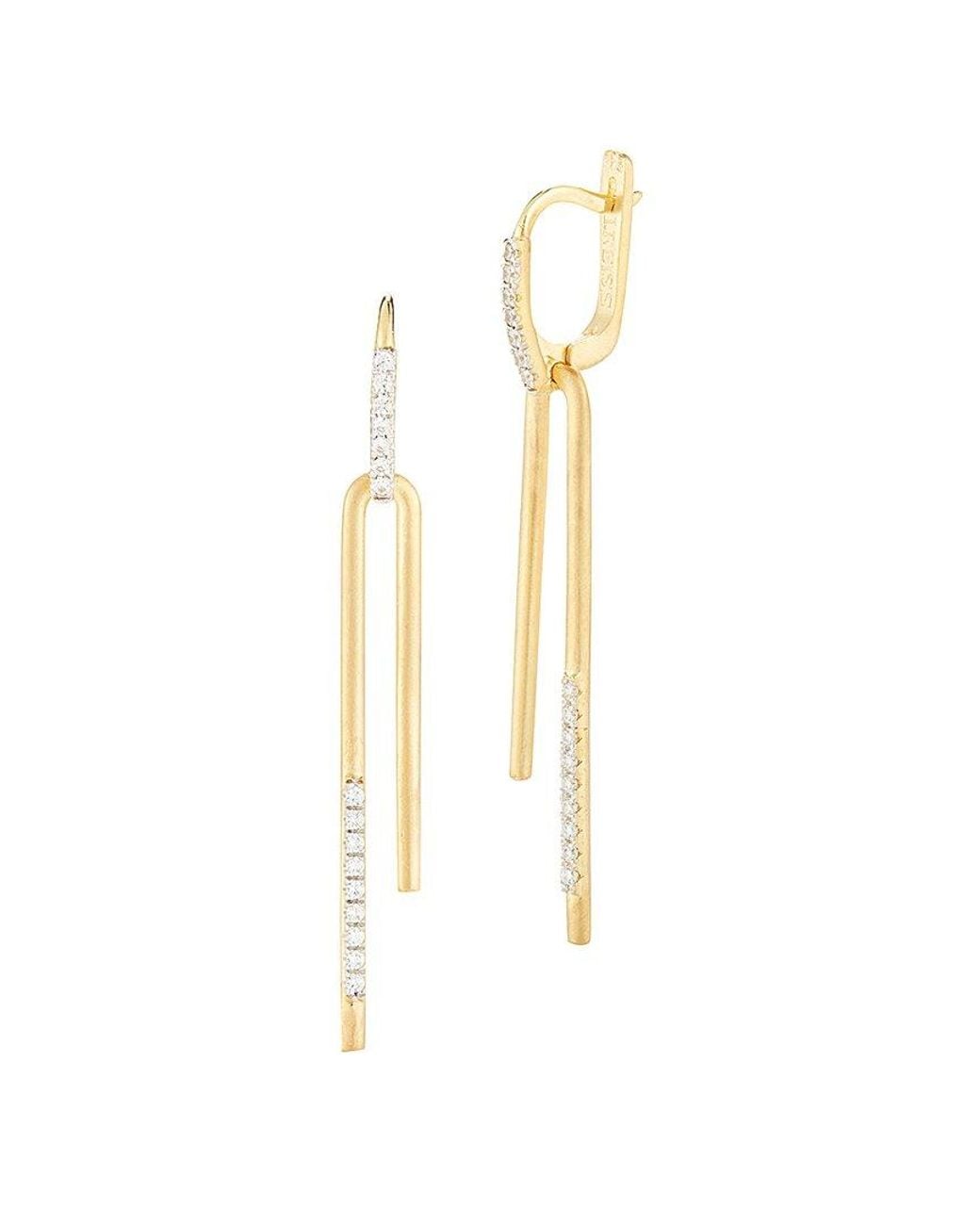 Reiss White 14K 0.24 Ct. Tw. Diamond Earrings