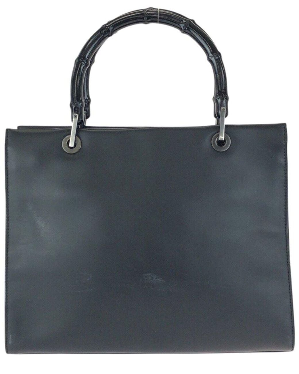 Gucci Black Others Bamboo Tote (Authentic Pre-Loved)
