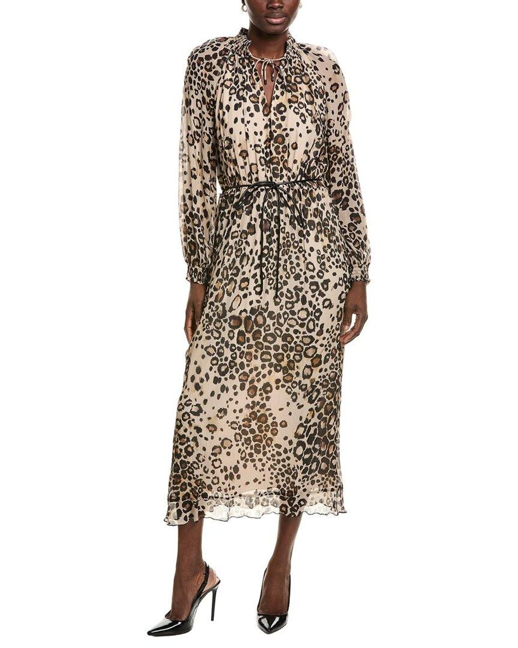 Marc Cain Natural Midi Dress