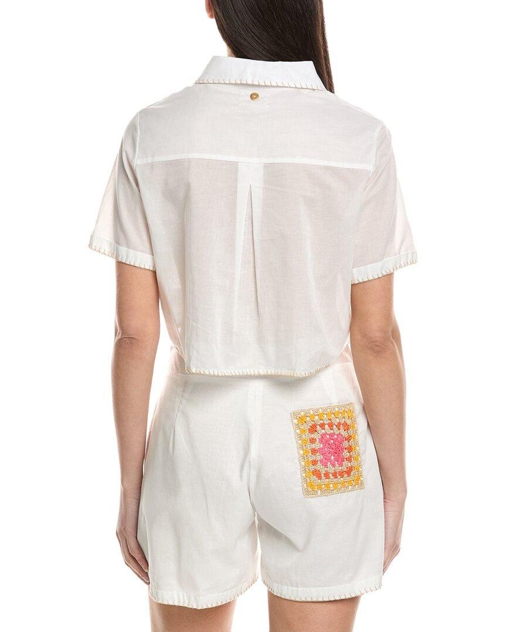 Palmacea White Amalia Shirt