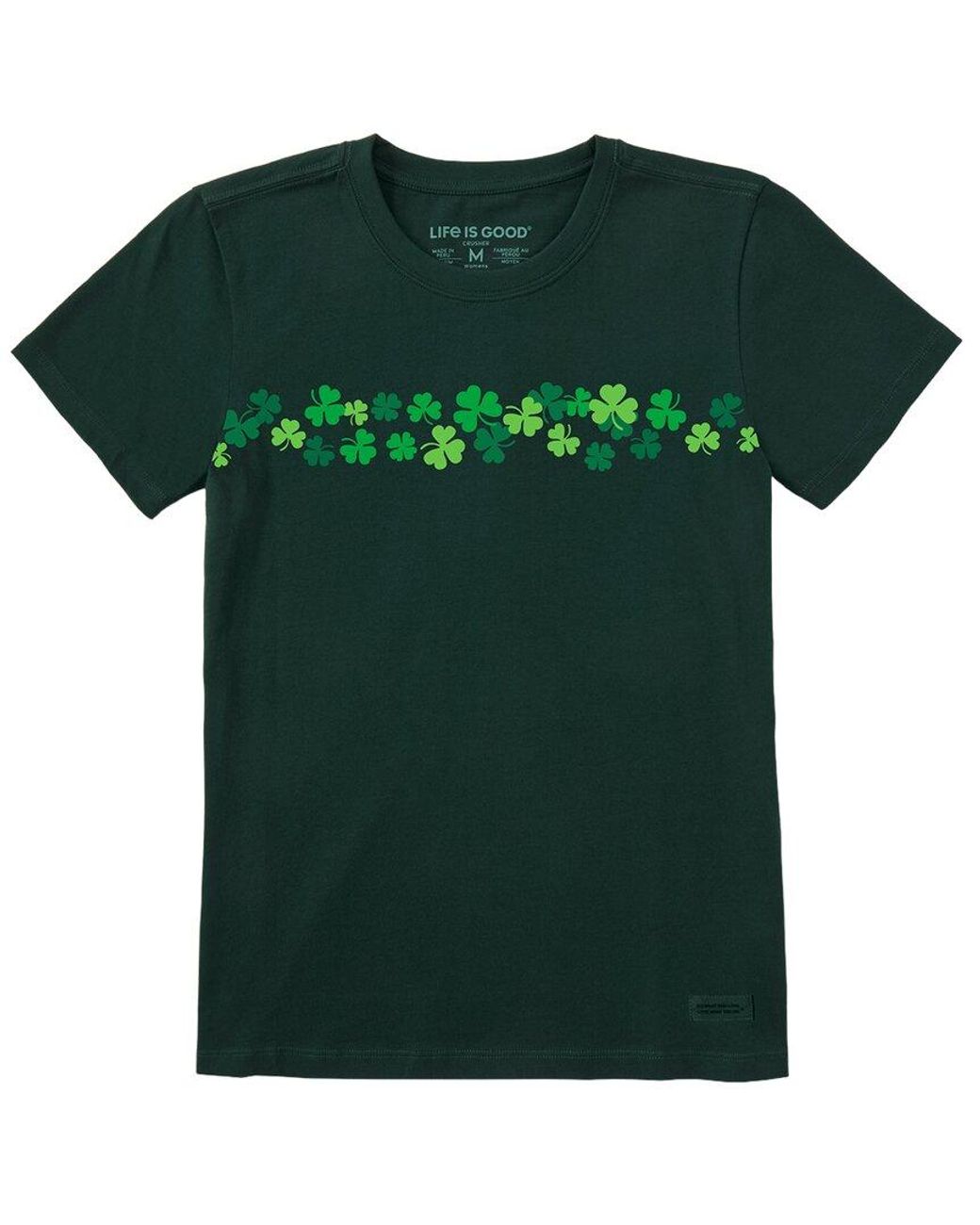 Life Is Good. Green Crusher T-Shirt