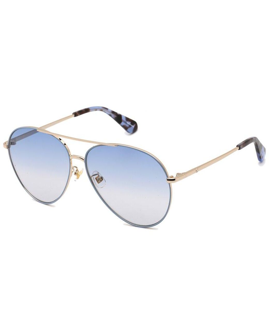 Kate Spade Blue Carolane/F/S 61Mm Sunglasses
