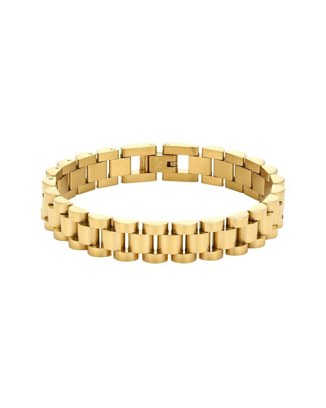 Adornia Metallic 18K Plated Stainless Steel Bracelet