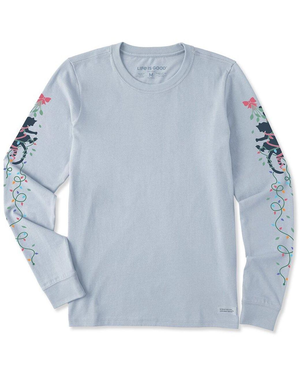 Life Is Good. Blue Crusher T-Shirt