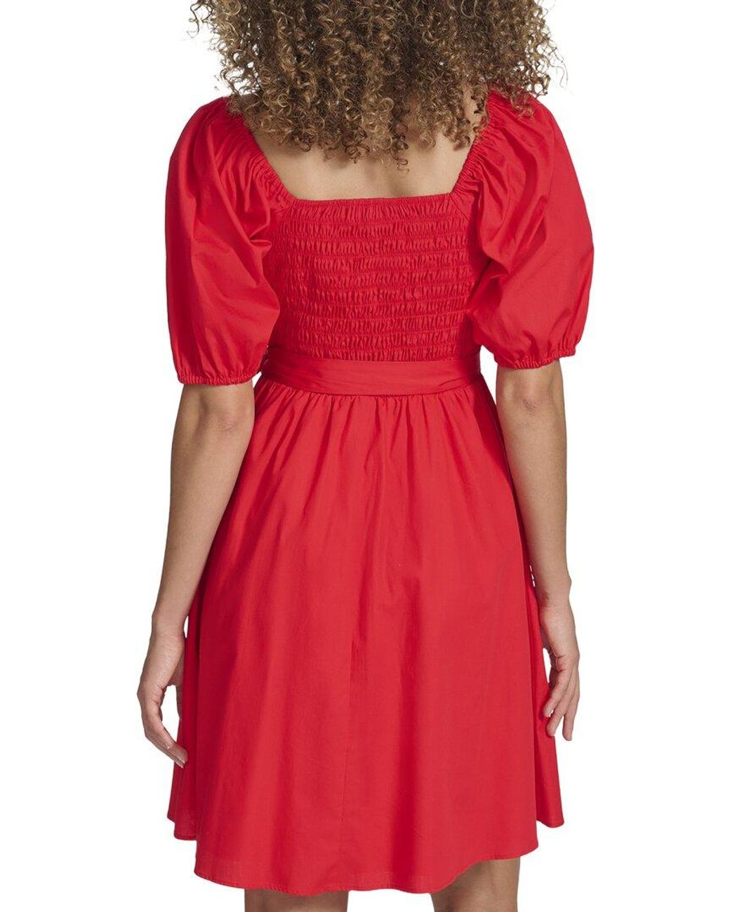 Kensie Red Blend Mini Dress