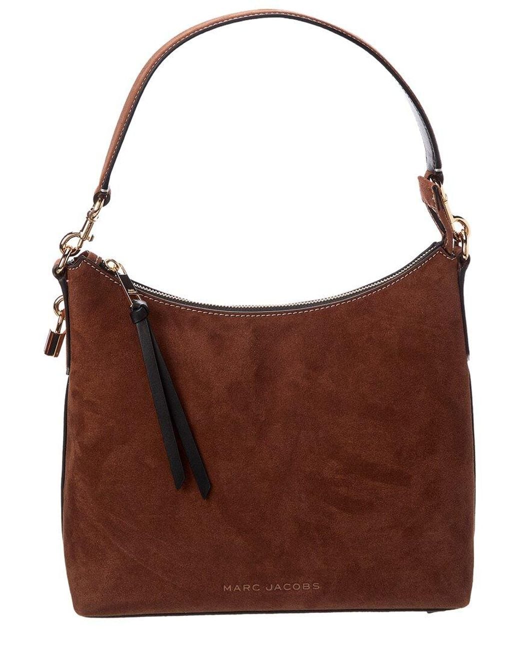 Marc Jacobs Brown Drifter Large Suede Hobo Bag