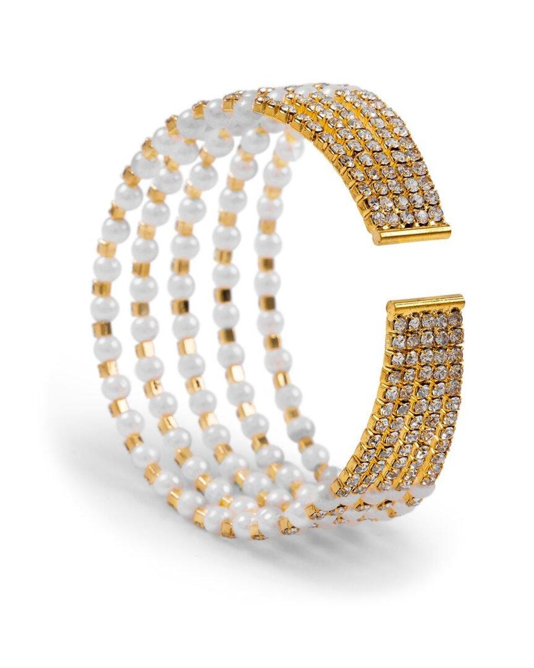 Saachi White Bracelet