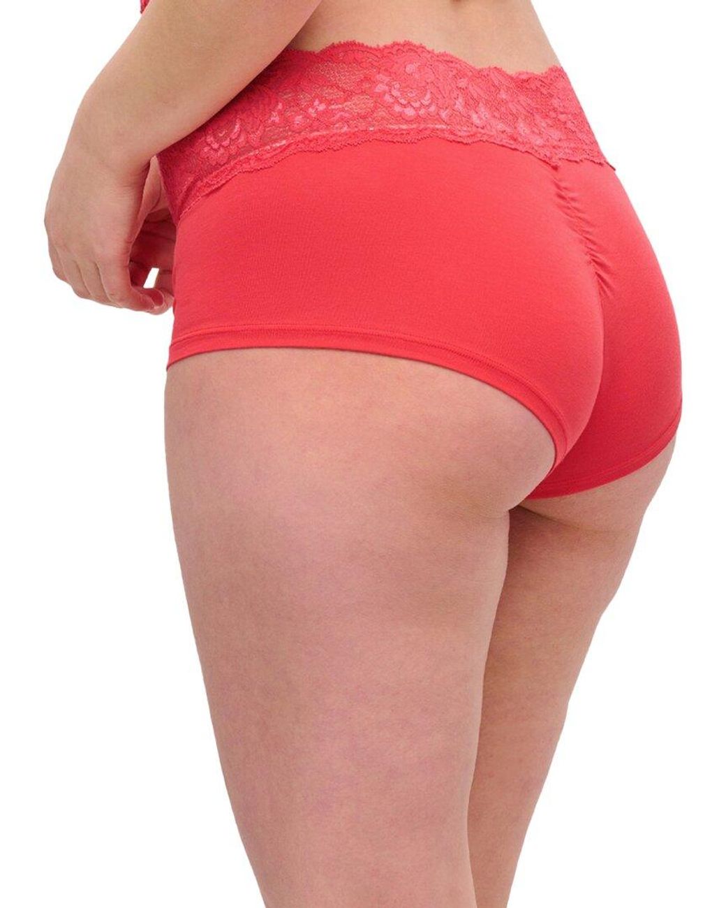 Cosabella Red Never Say Never Peachie Hotpant