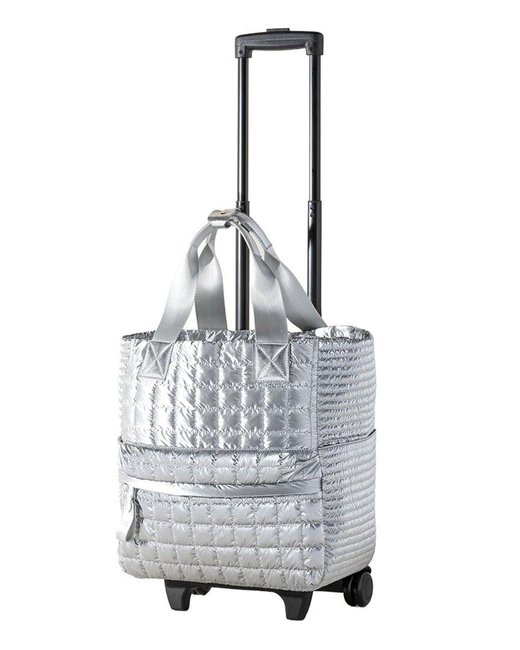 Shiraleah White Logan Roller Tote
