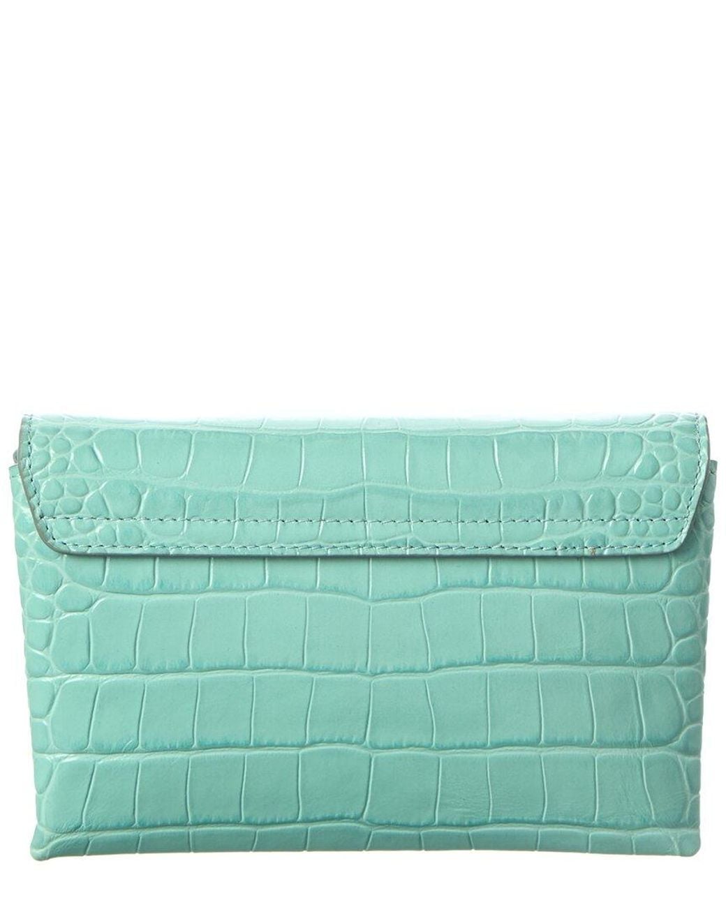 Tom Ford Blue Mini Leather Shoulder Bag