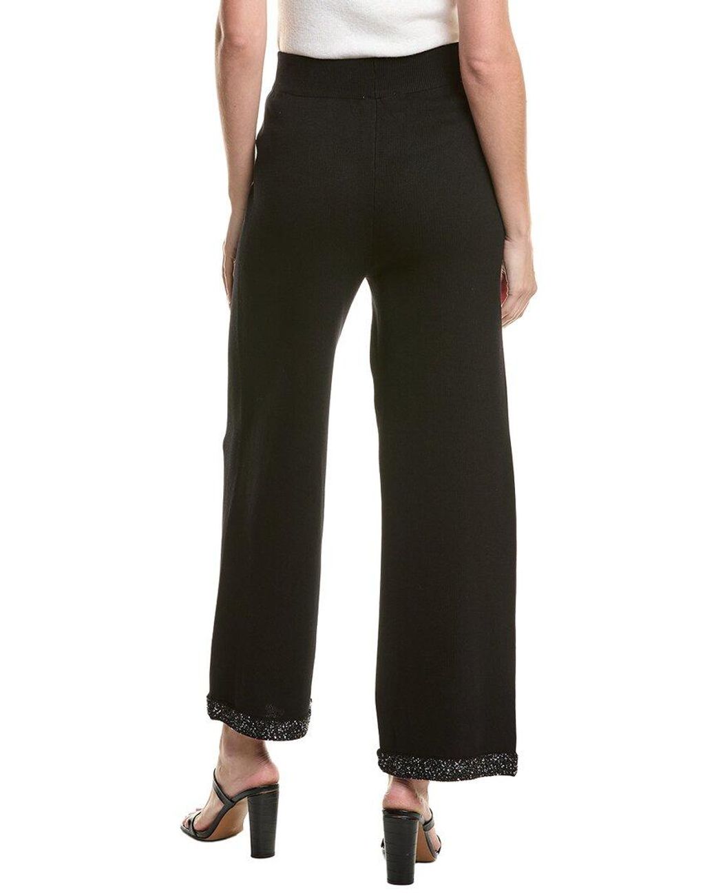 Nanette Lepore Black Knit Pant