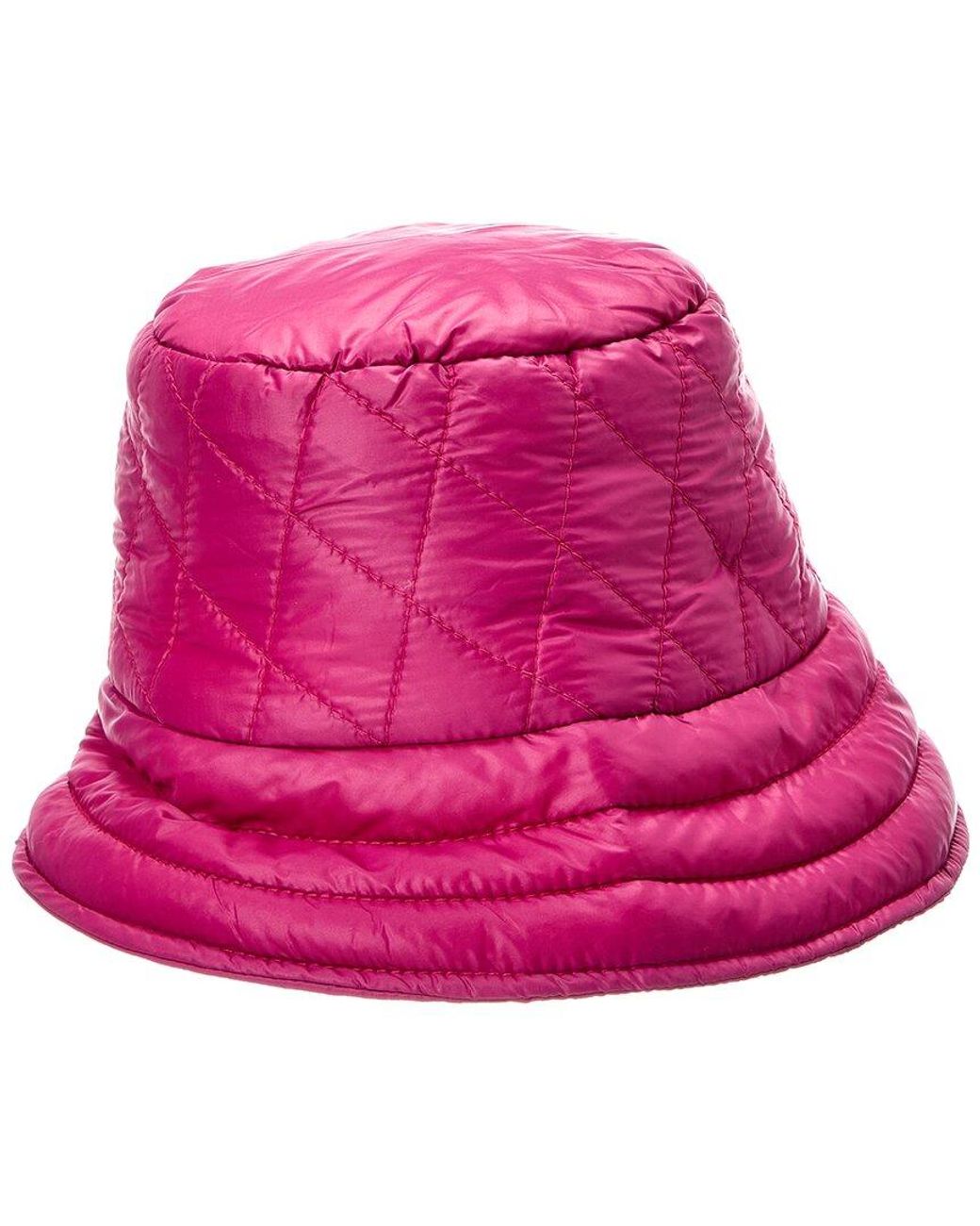 La Fiorentina Pink Puffer Bucket Hat