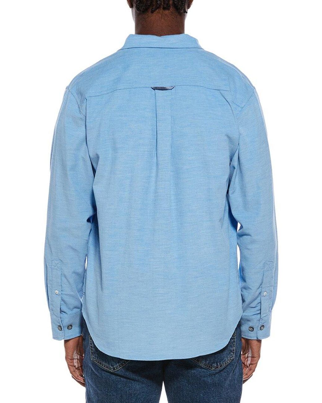 Tommy Bahama Blue Coastline Corduroy Heather Bay Shirt for men